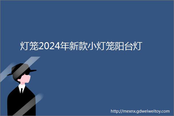 灯笼2024年新款小灯笼阳台灯